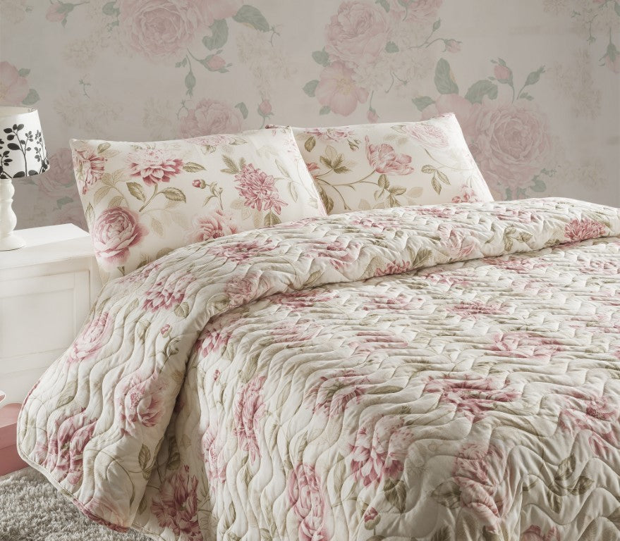 розов,-екрю,-бежаво-двоен-комплект-с-ватирана-завивка-18-143epj9278-0