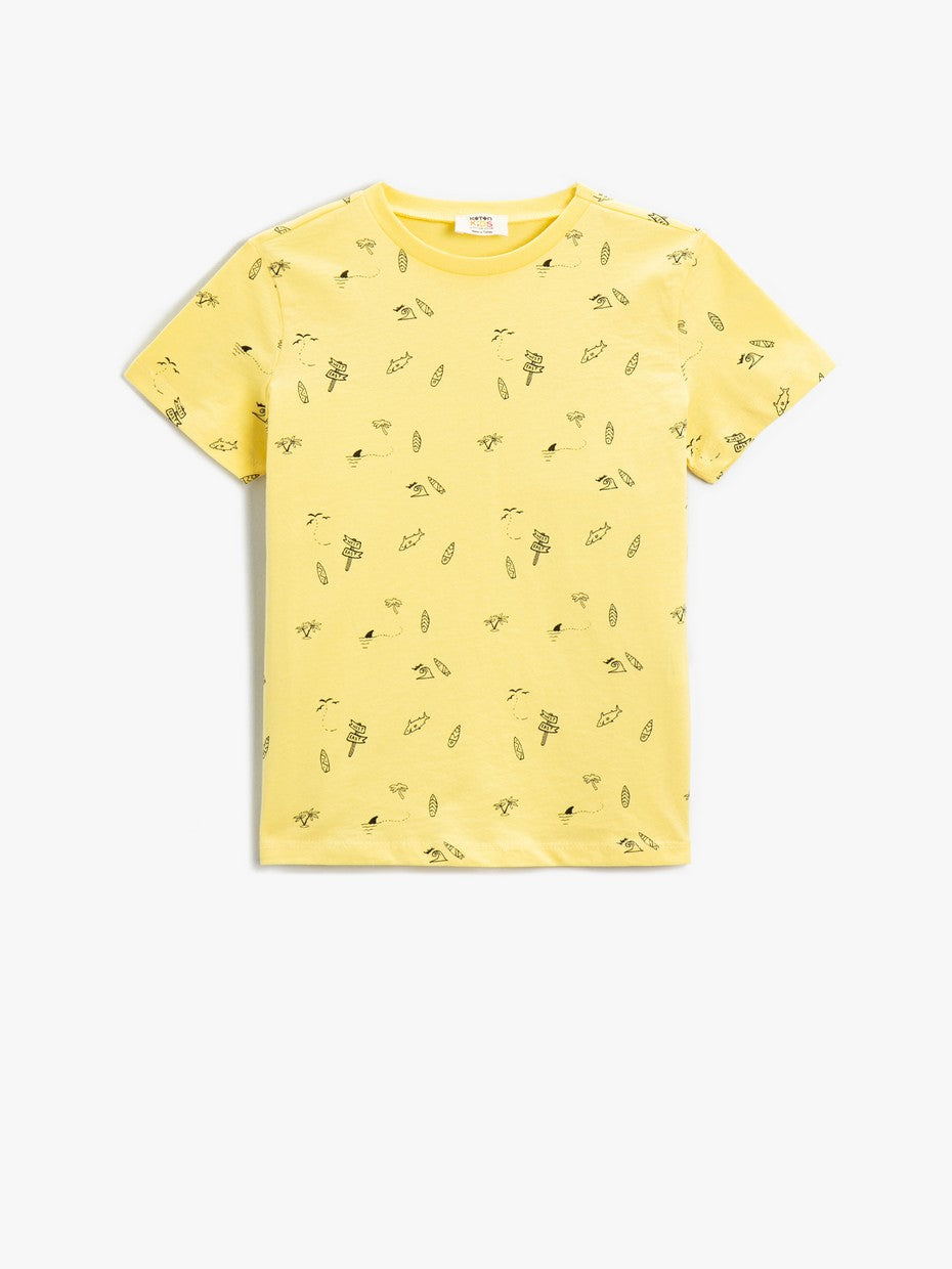 жълт-тениска-31-2skb10032tk-3