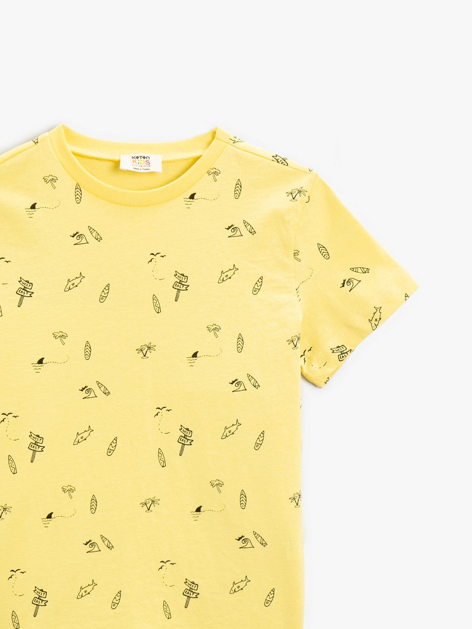 жълт-тениска-31-2skb10032tk-3