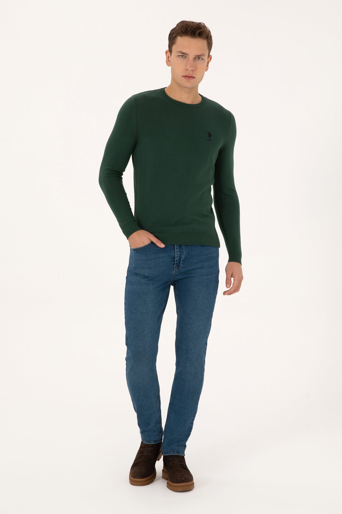тъмно-зелен-пуловер-бейсик-8-2226489-1