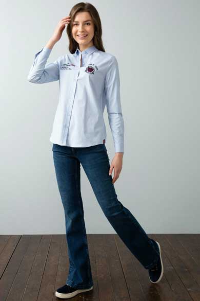 ДАМСКА РИЗА ДЪЛЪГ РЪКАВ