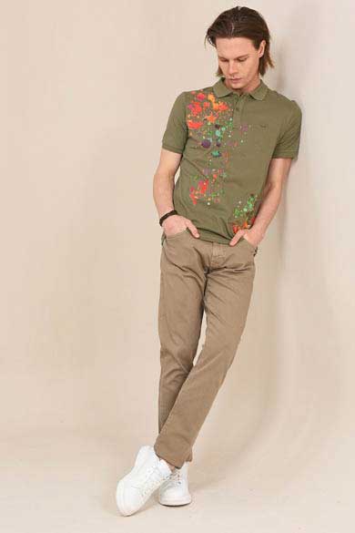 хаки-тениска-с-яка-10-rwb442-1