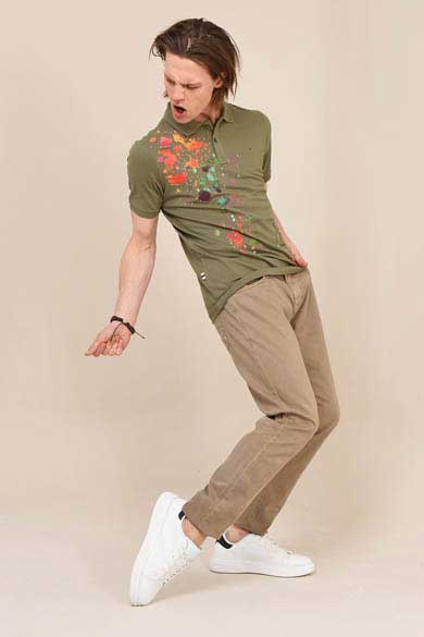 хаки-тениска-с-яка-10-rwb442-1